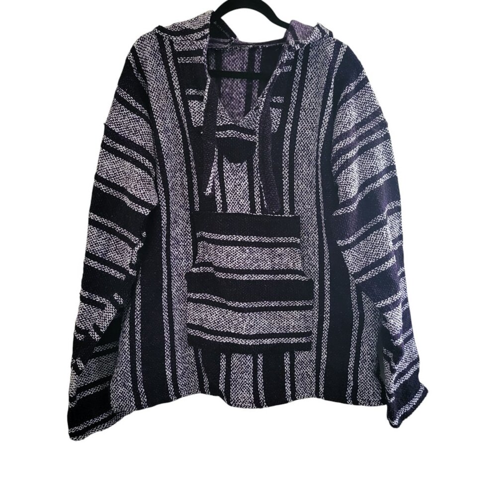 Bajo Baja XL Mexican Matte Purple Pullover Hoodie